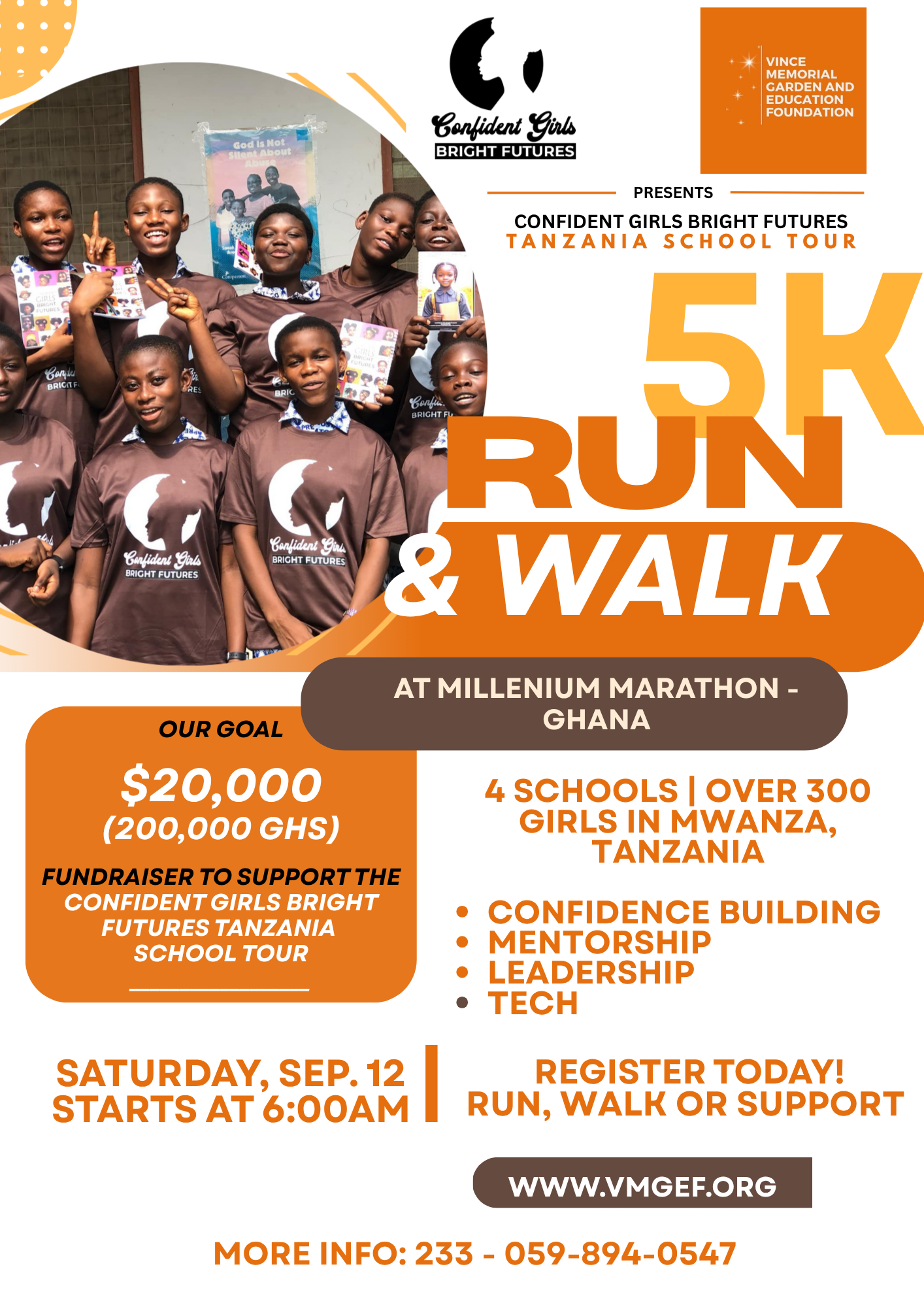 THE CONFIDENCE RUN – 5K RUN & WALK