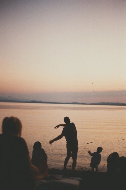 Where the Day Ends - Father and Child
