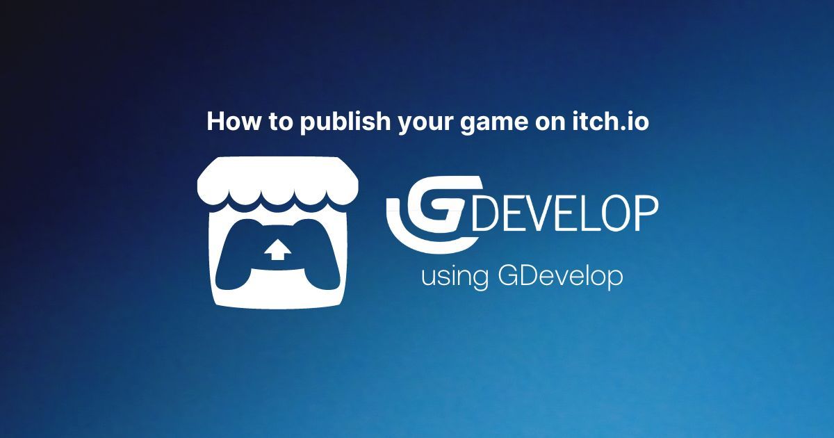 GameMaker - How to export to HTML and publish on Itch.io