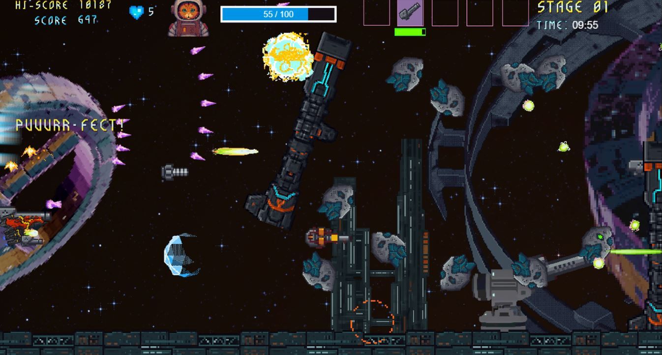 Astro Burn is a game inspired by classics, but with a modern twist. 