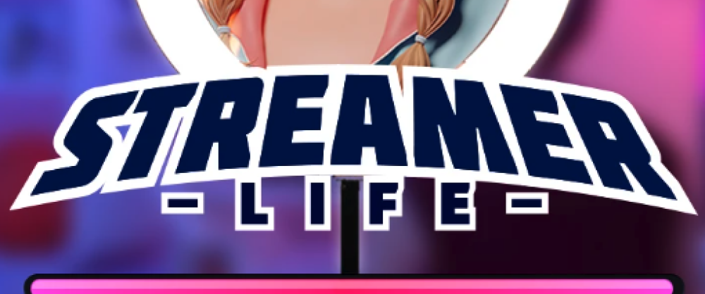 Streamer Life logo with a normal weight at the top and expanded traits at the bottom of the letter.