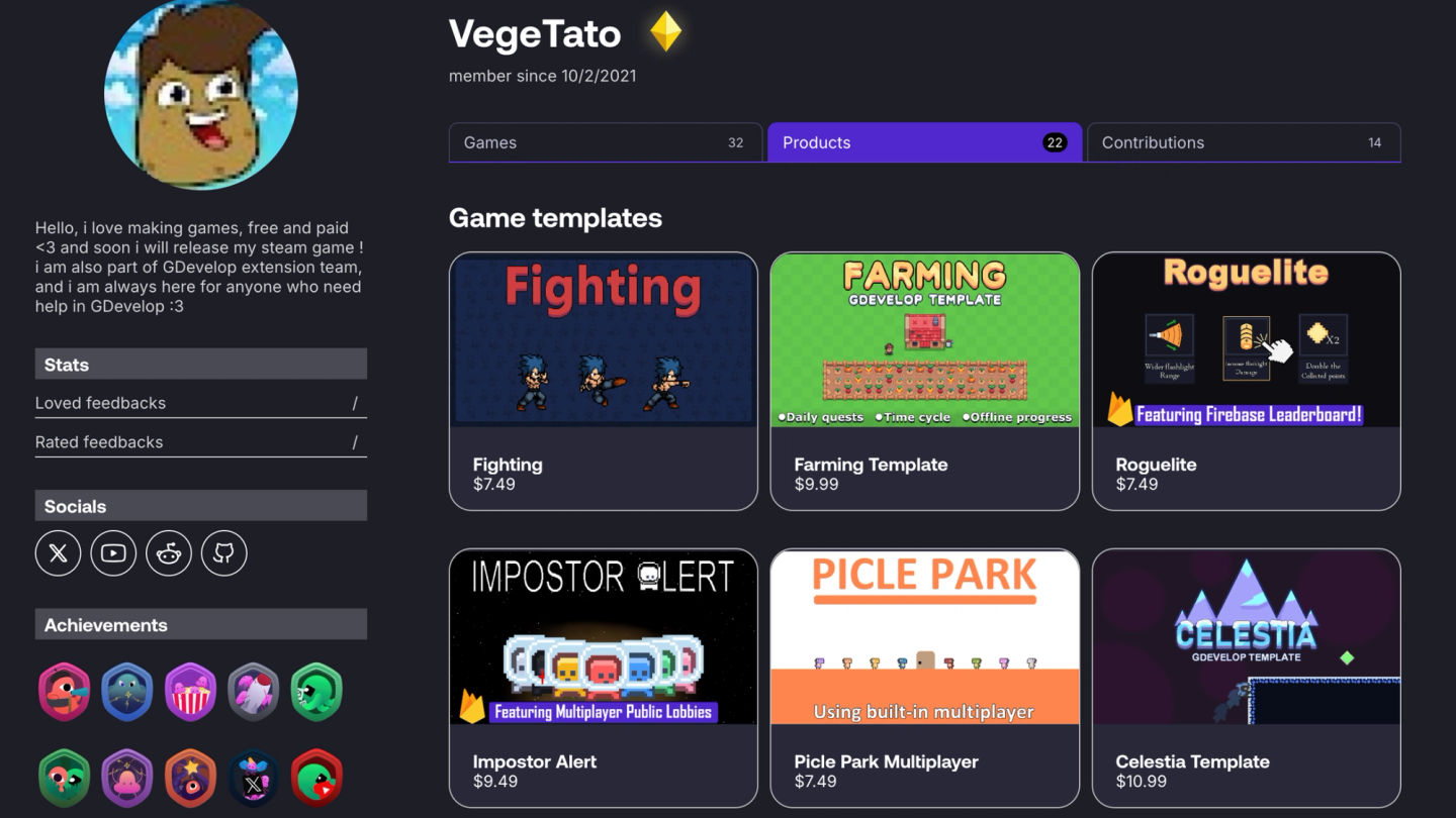 VegeTato's profile