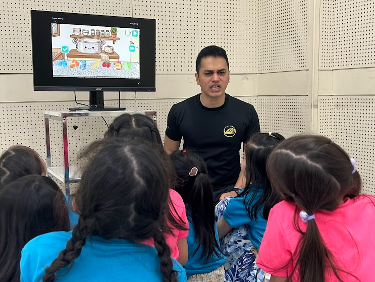 Teaching emotions to kindergarteners through games created with GDevelop.