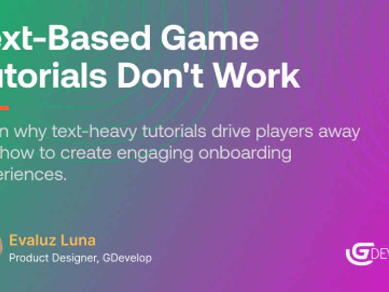 Gdevelop Player Why Game Tutorials Fail: Creating Effective Player Onboarding in ...