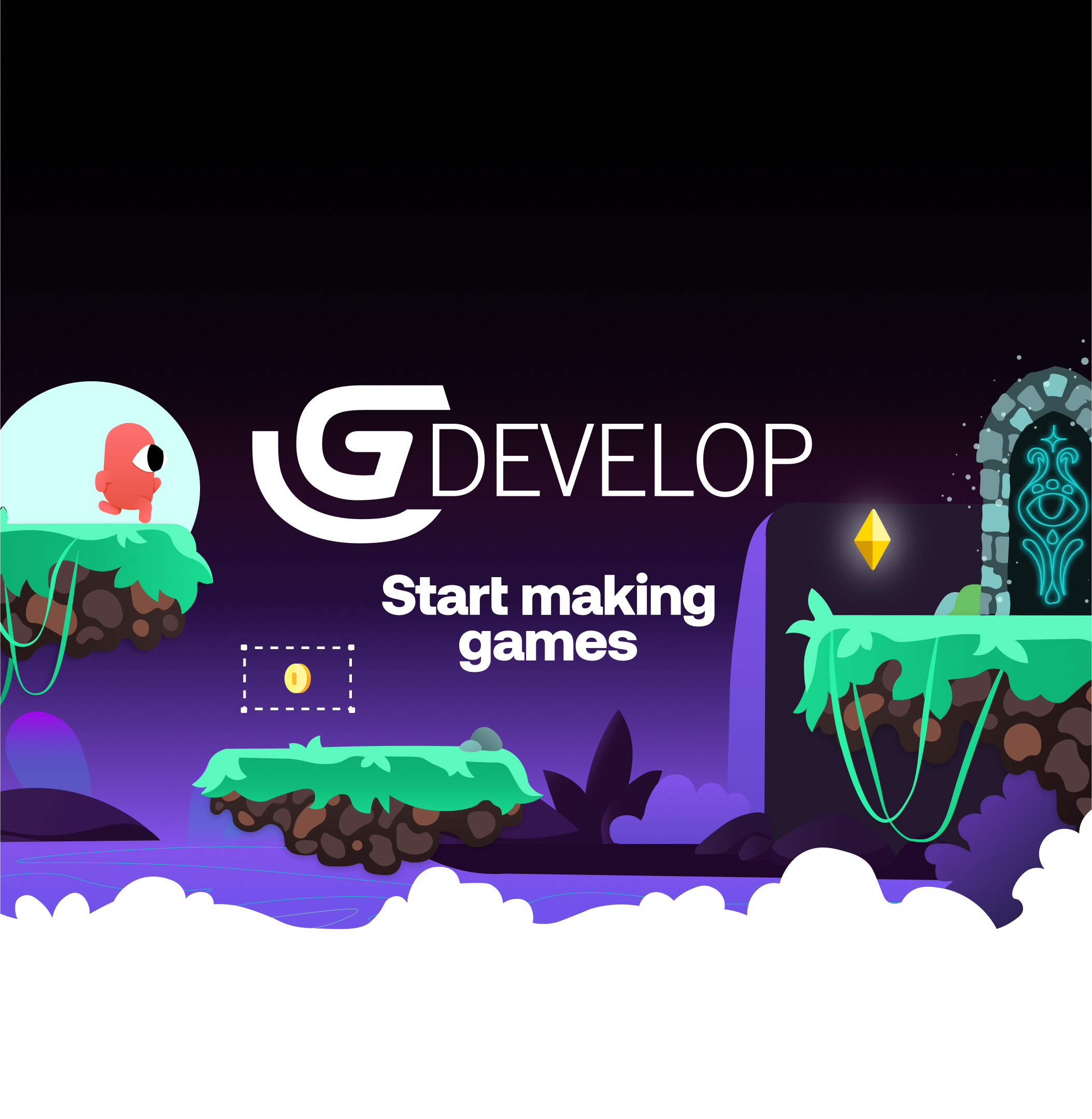 GDevelop: свободный, быстрый и легкий игровой движок - без кода,  легковесный, супер мощный | GDevelop