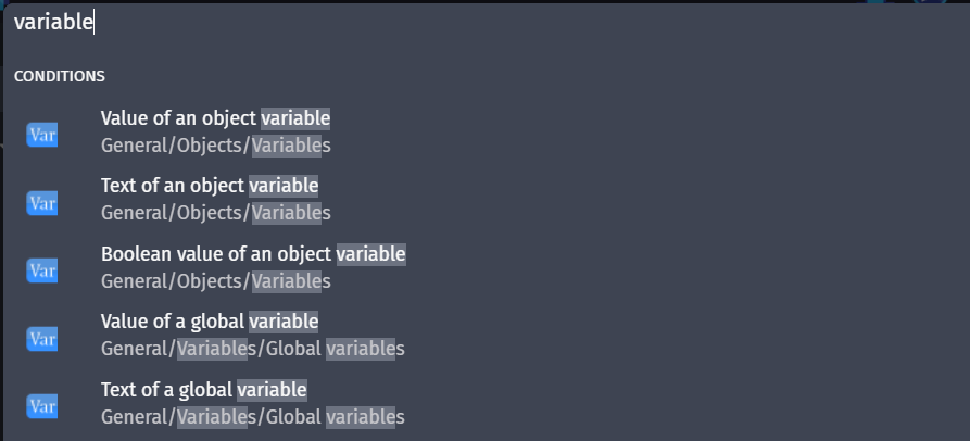 Looking for variables.