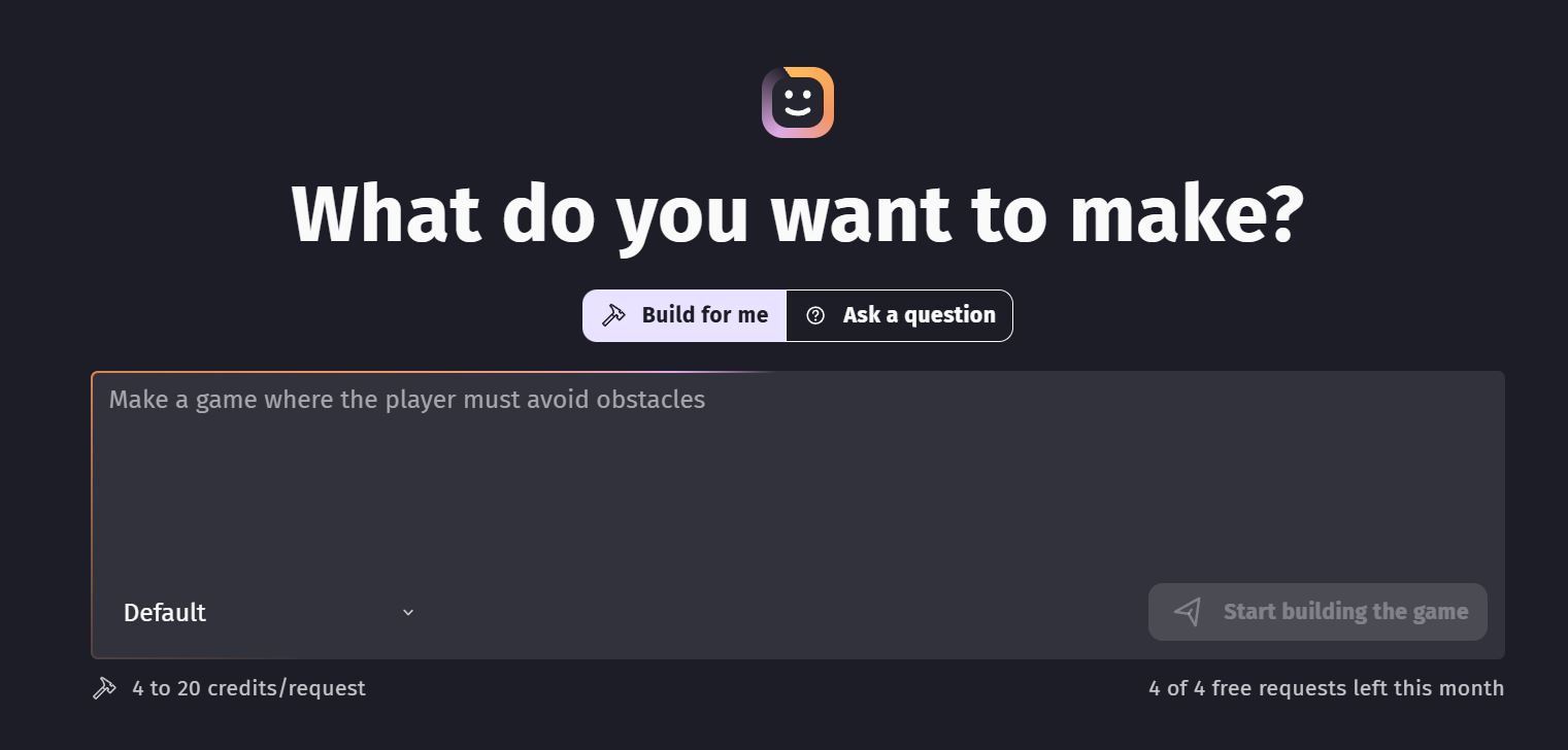 GDevelop's content-aware AI tools: the Chat and the Agent.
