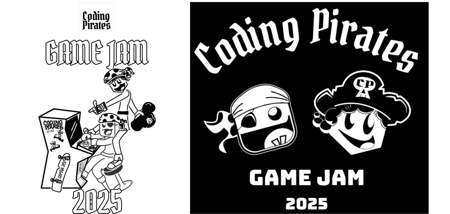 Coding Pirates Game Jam 2025 Logos - Copenhagen: Thomas