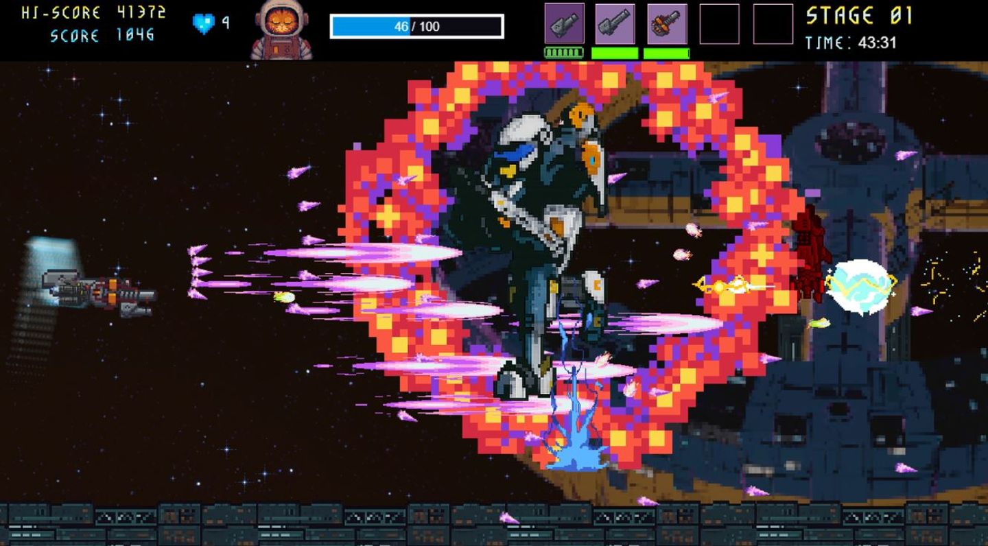 Astro Burn is inspired by classic shoot-em-ups like R-Type and Raiden!