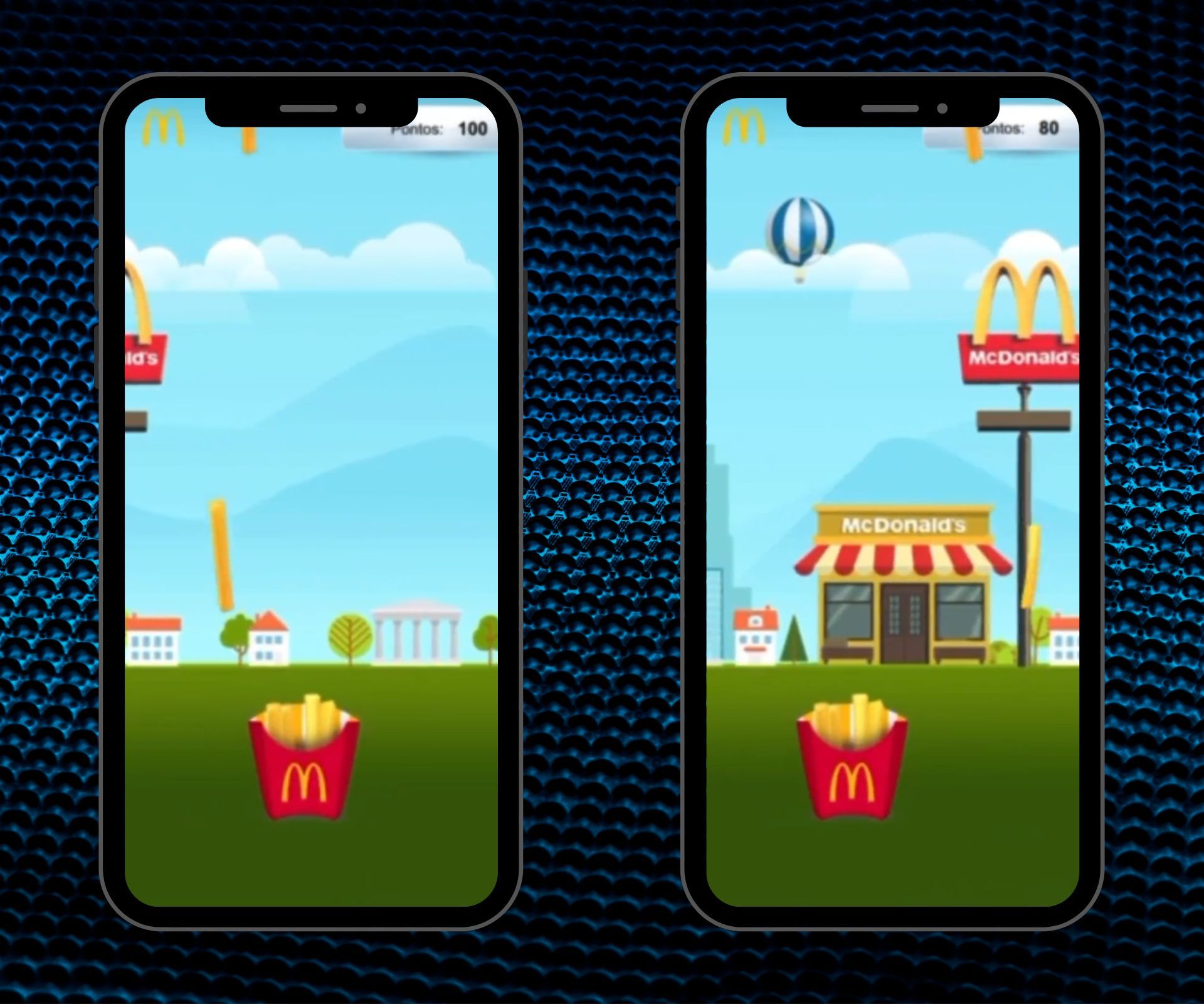 McDonald's promo game created with GDevelop. 