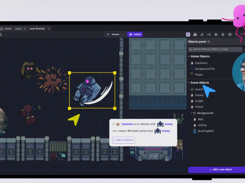 The best game engine for schools | GDevelop