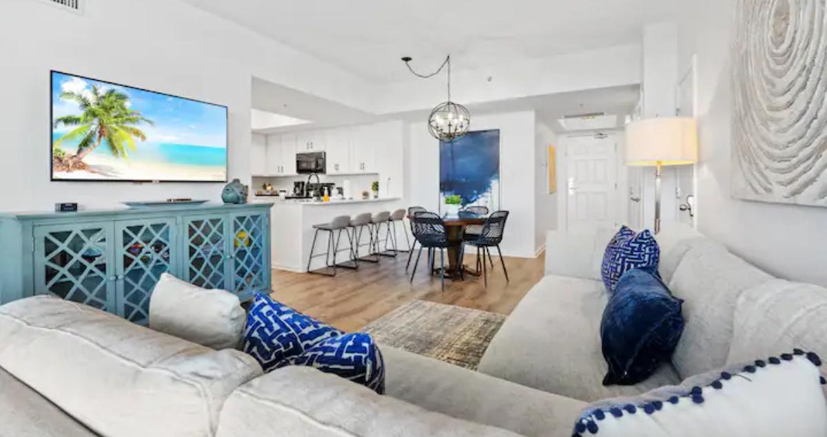 modern interior arranged to meet safety and comfort standards for guests