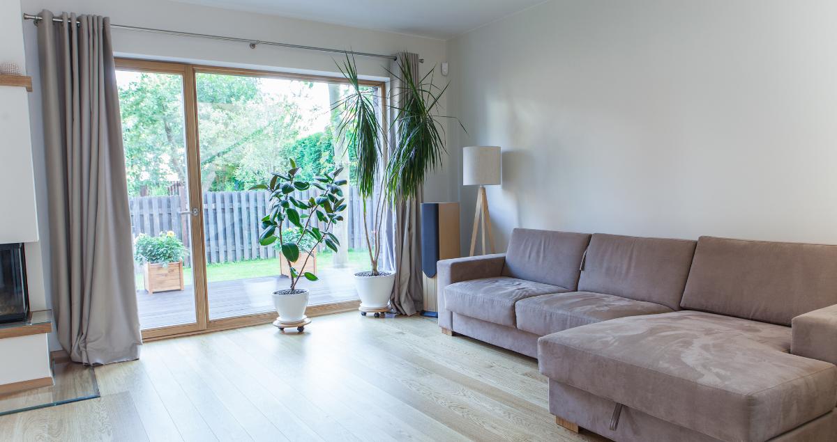 Modern furnished interior of a pet-friendly TDY home near Luke AFB with comfortable living space