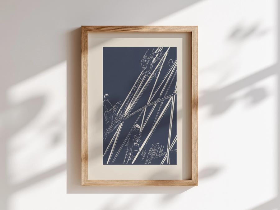 Whatever's worth keeping, frame it.