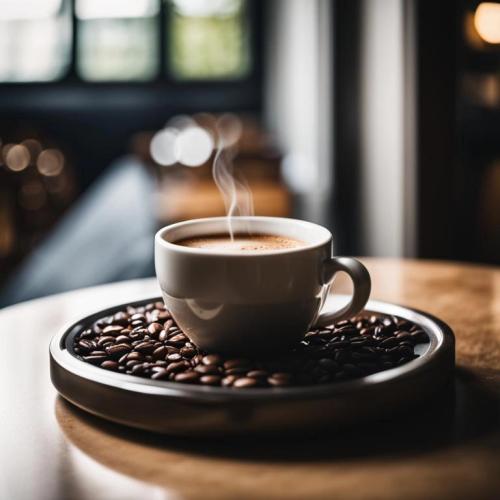 Une tasse de café expresso