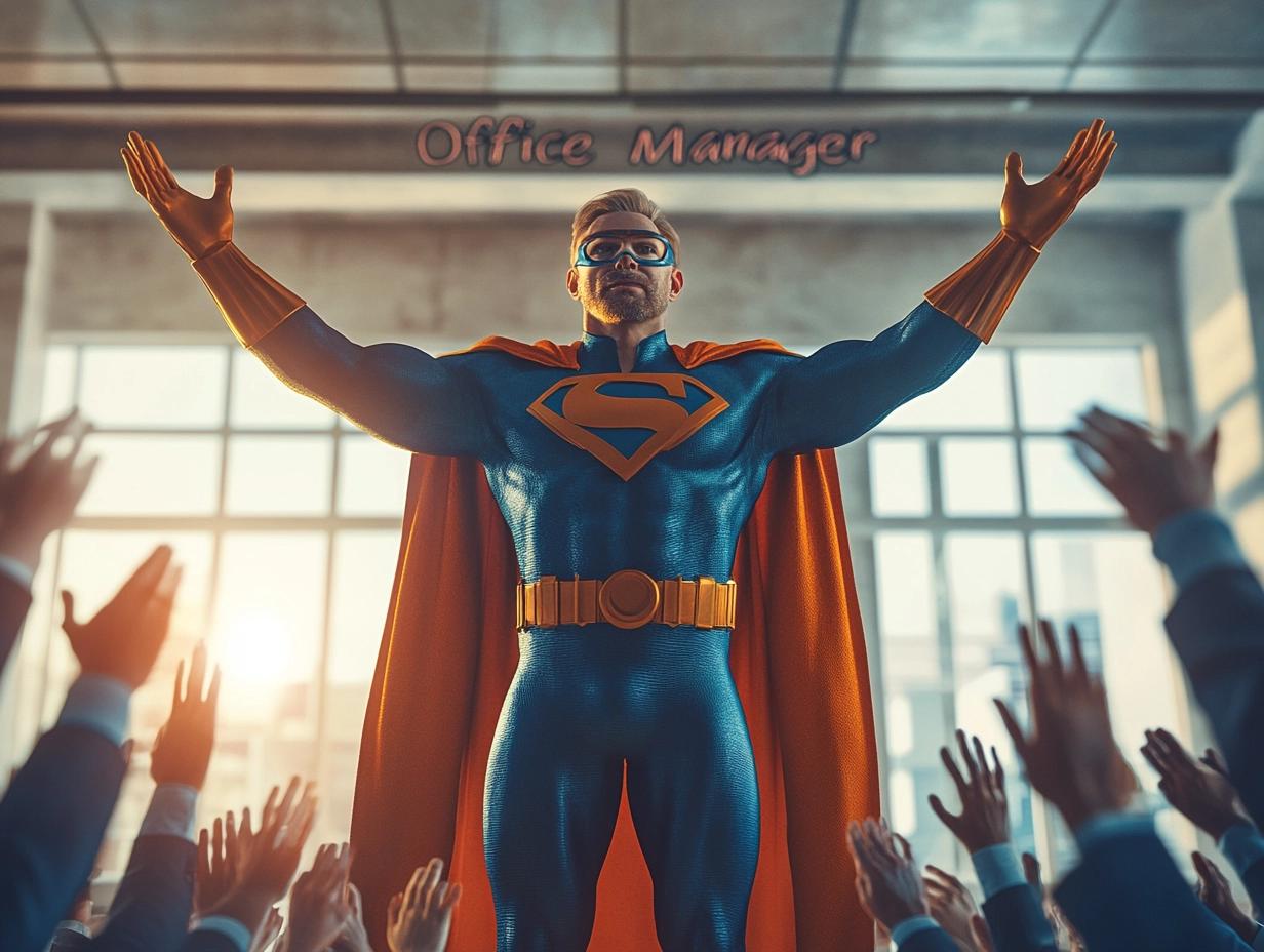 un facility manager super héros