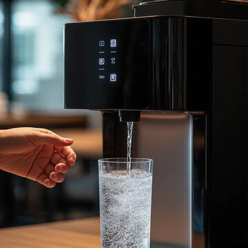 une fontaine à eau dans une entreprise