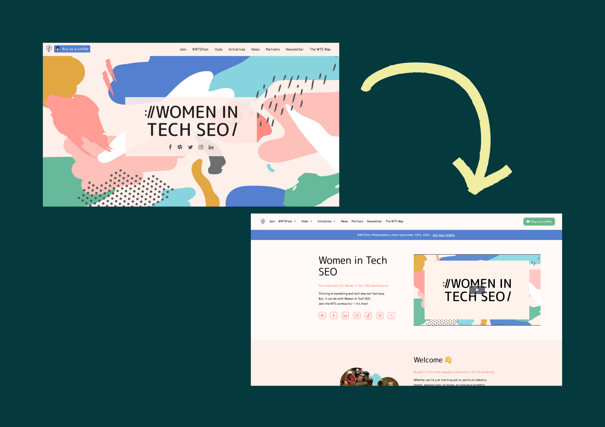 Shipping the Women in Tech SEO page builder