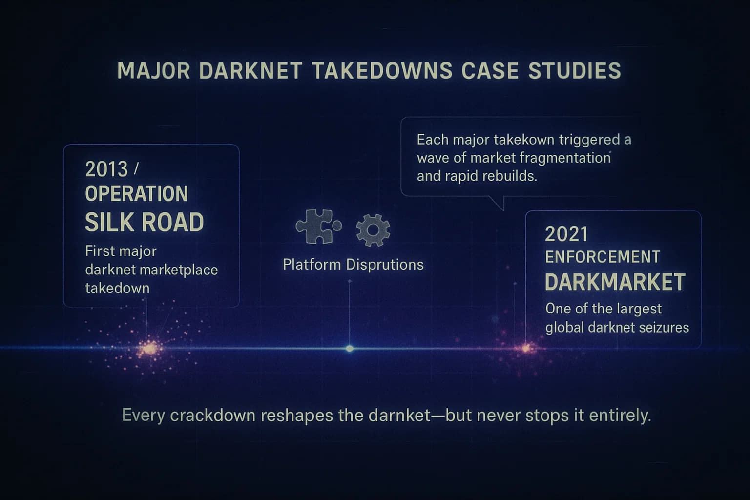 Dark Web Marketplaces: Major Global Takedowns Explained 2025