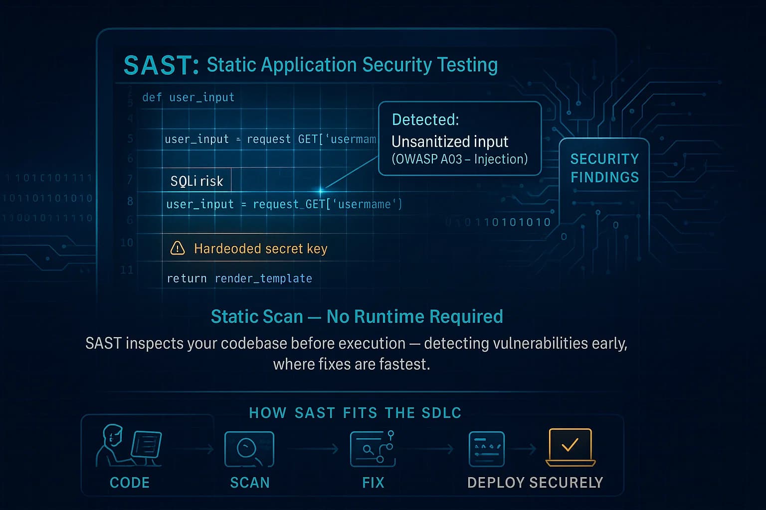 SAST vs DAST vs IAST vs RASP: Complete Guide 2025