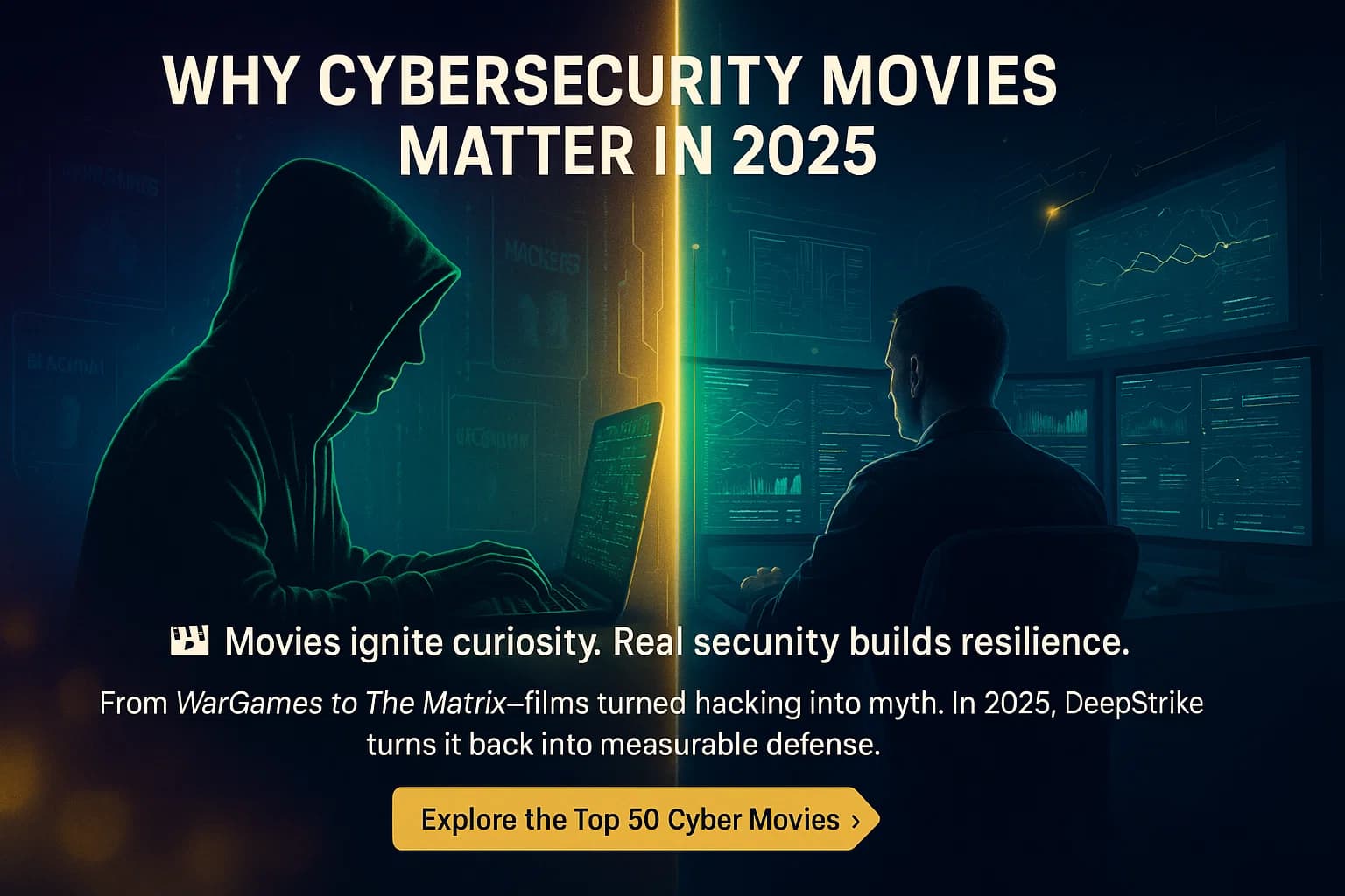 Top 50 Cybersecurity And Hacking Movies 2025