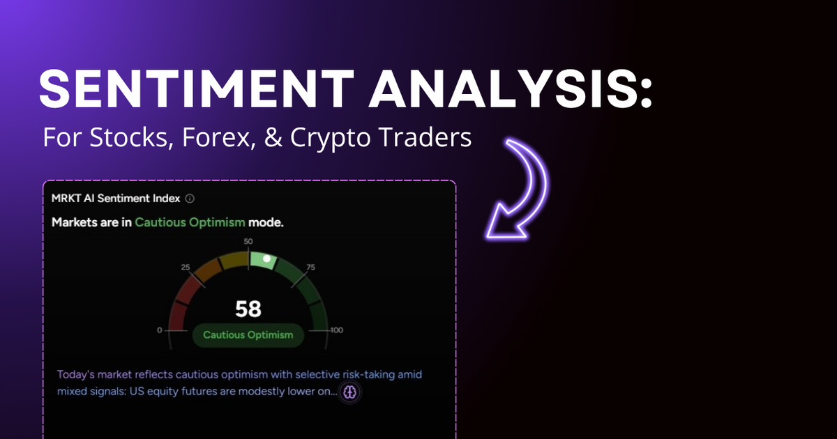 How to Use Sentiment Analysis in Stock, Forex and Crypto