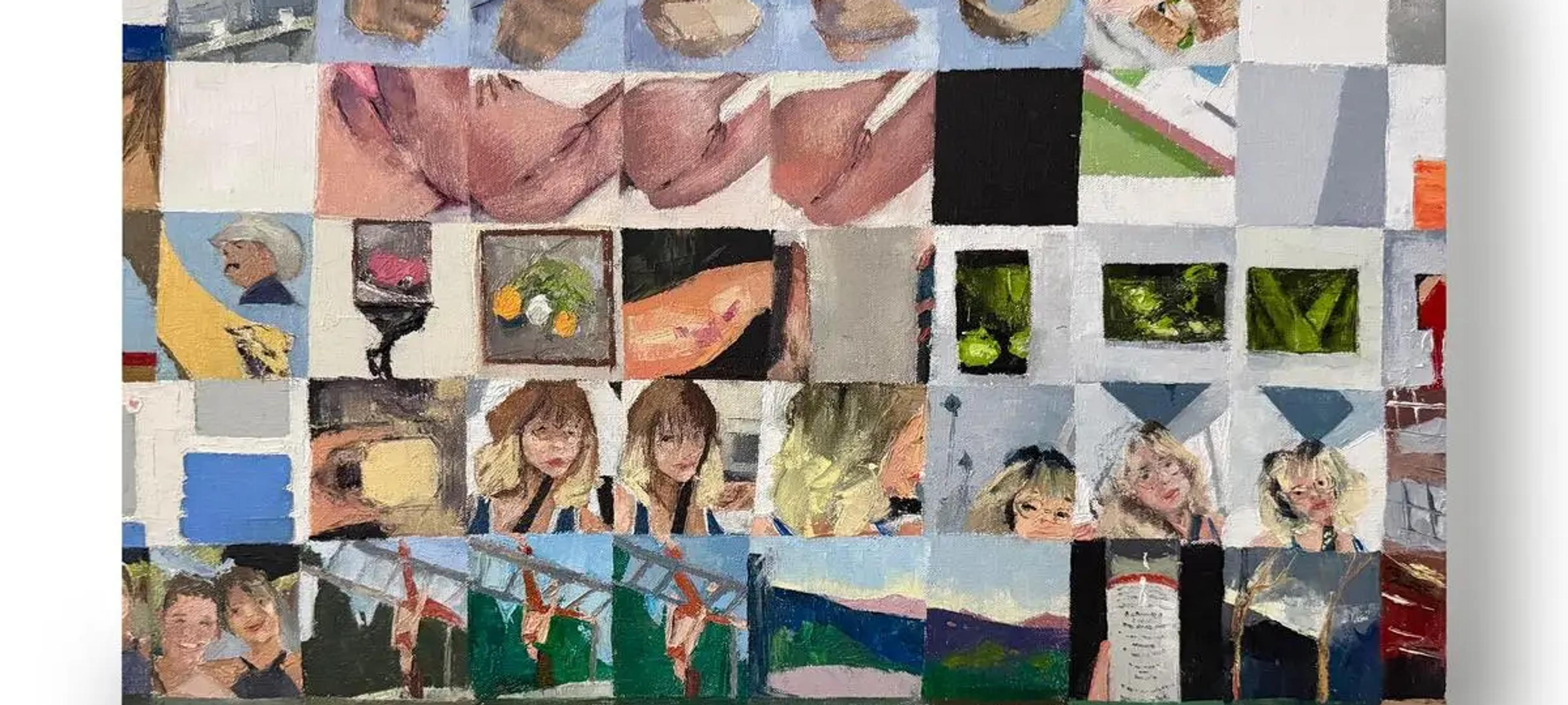 Is That A Lot? On Clarisse Abelarde's Magnificent Painting, a Cameo I Didn't Know I Was In, and What the Algorithm Tried to Hide