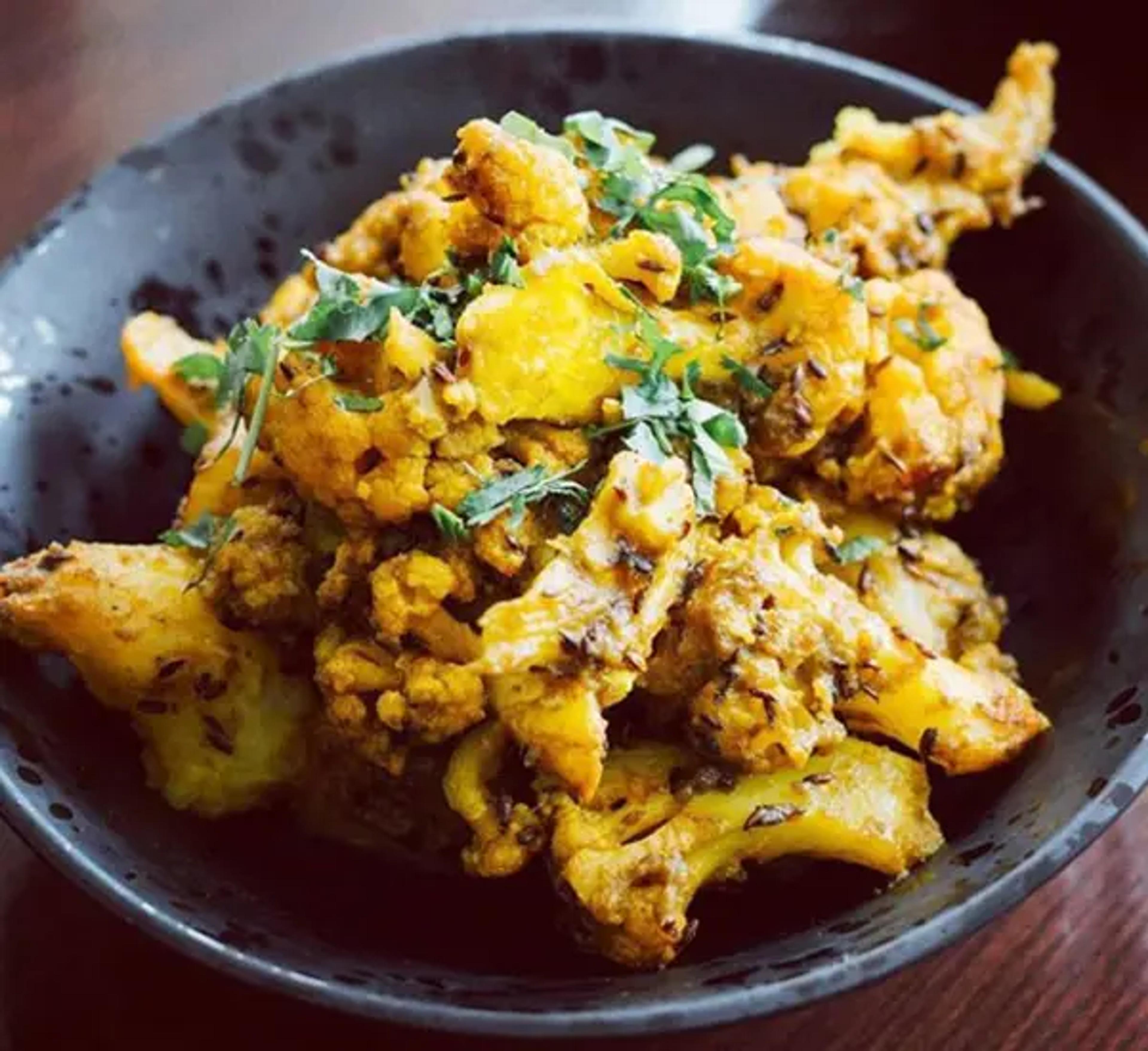 A dish at Akbar Cuisine of India