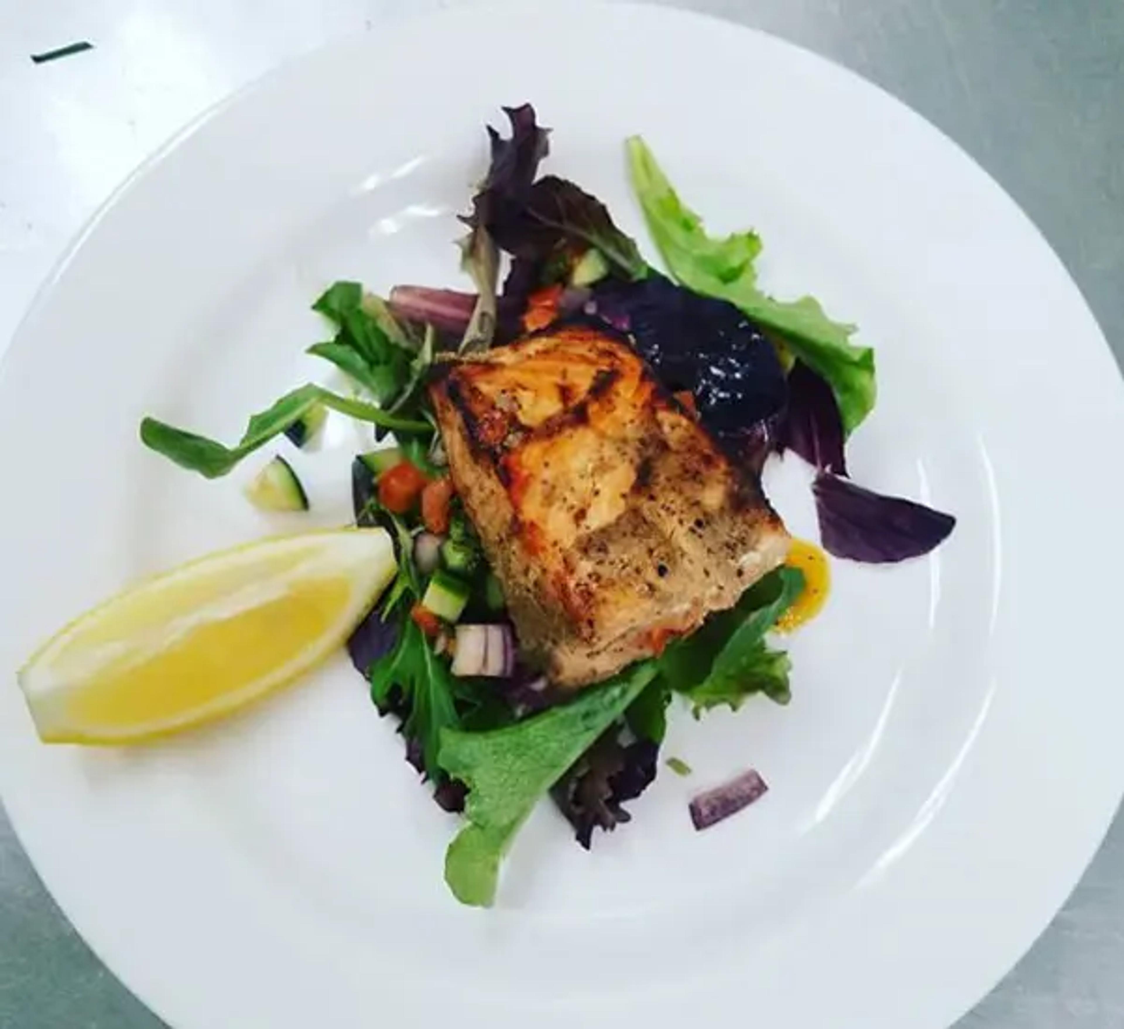 A dish at Akbar Cuisine of India