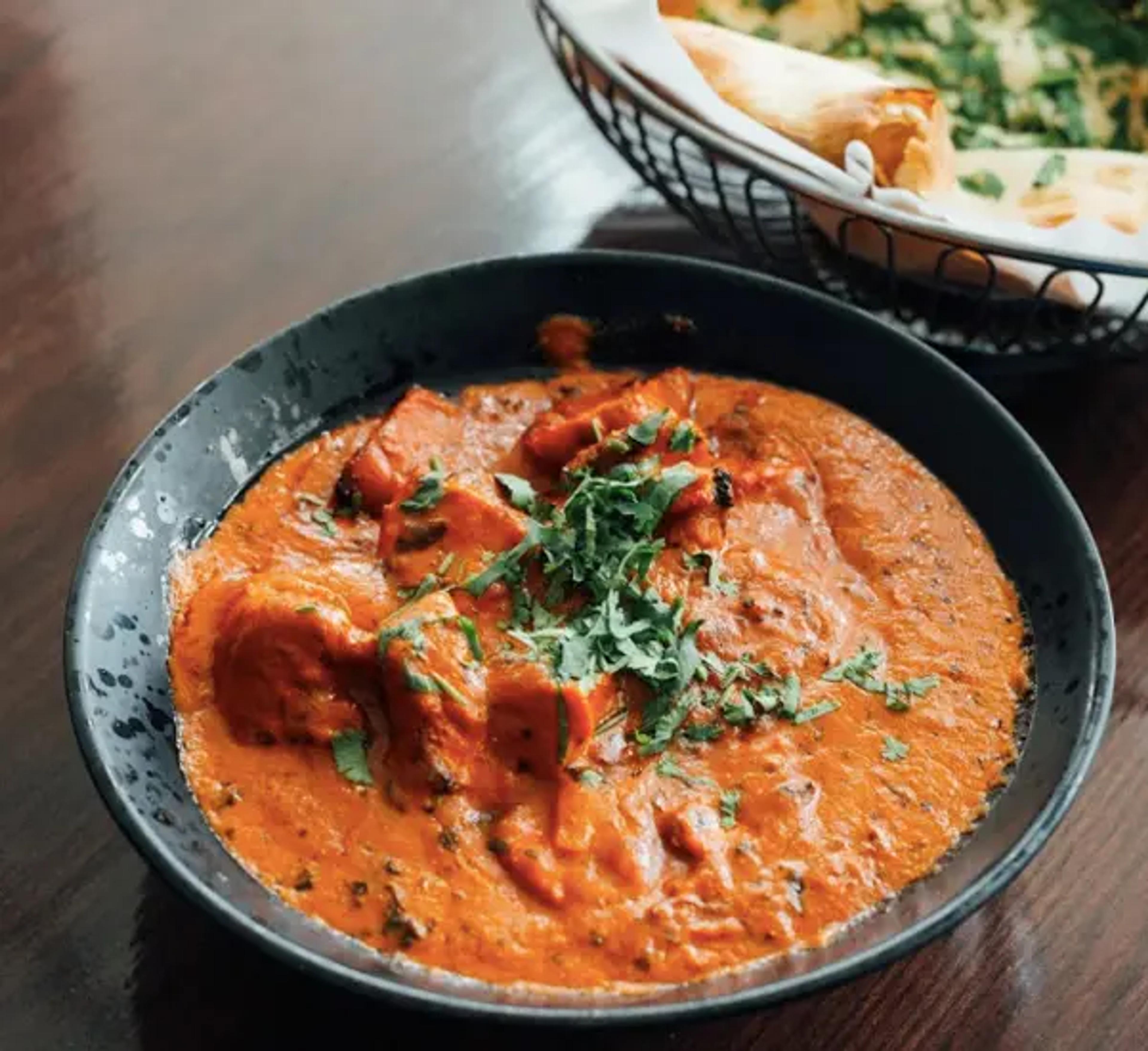 A dish at Akbar Cuisine of India