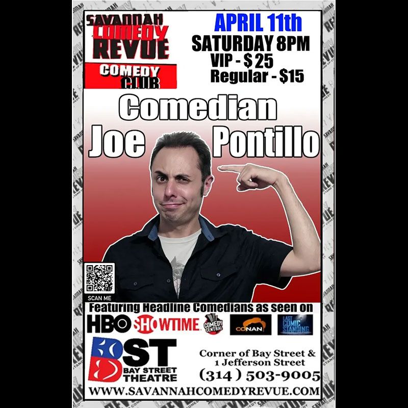 Savannah Comedy Revue featuring Joe Pontillo