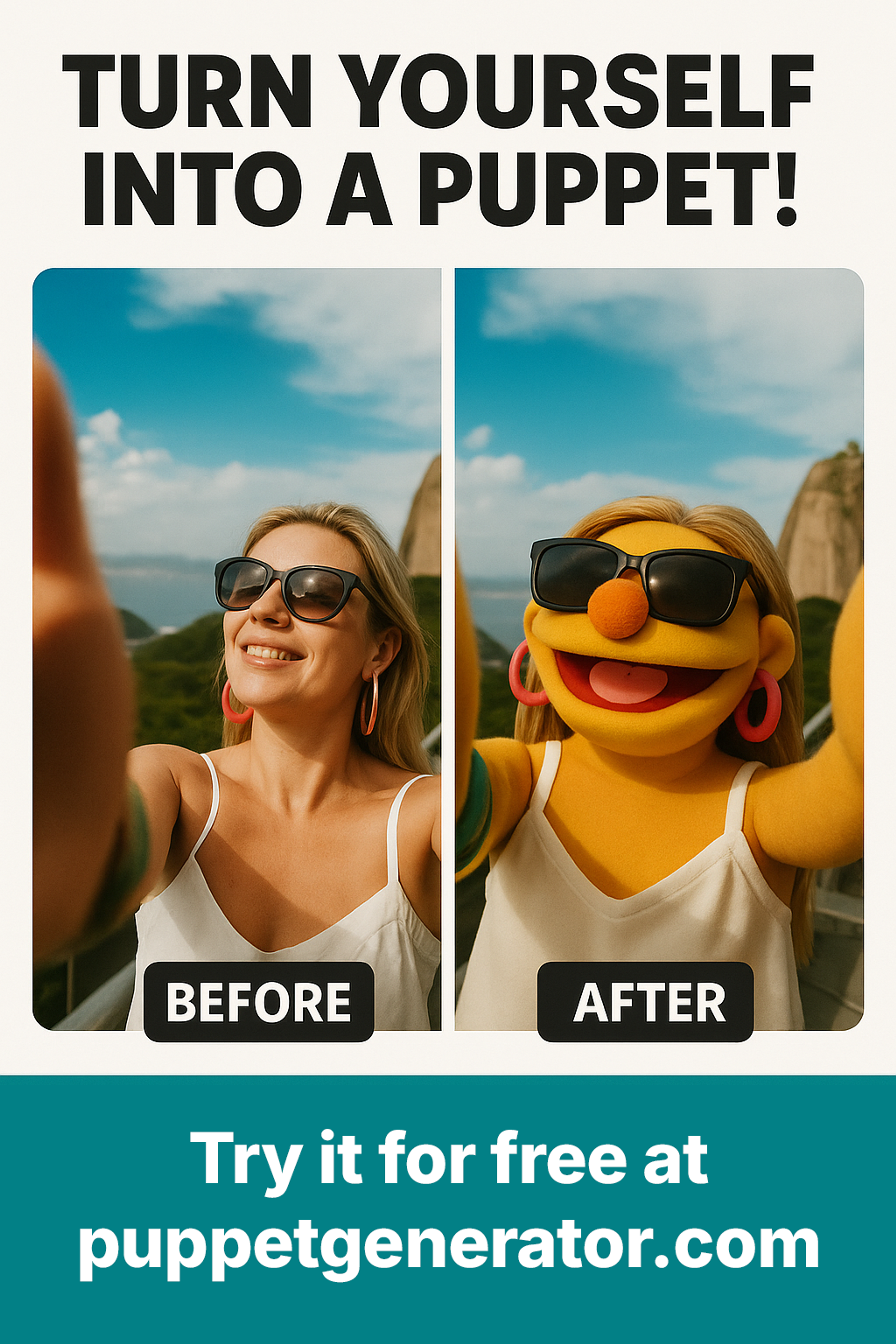 Puppet Generator ad screenshot
