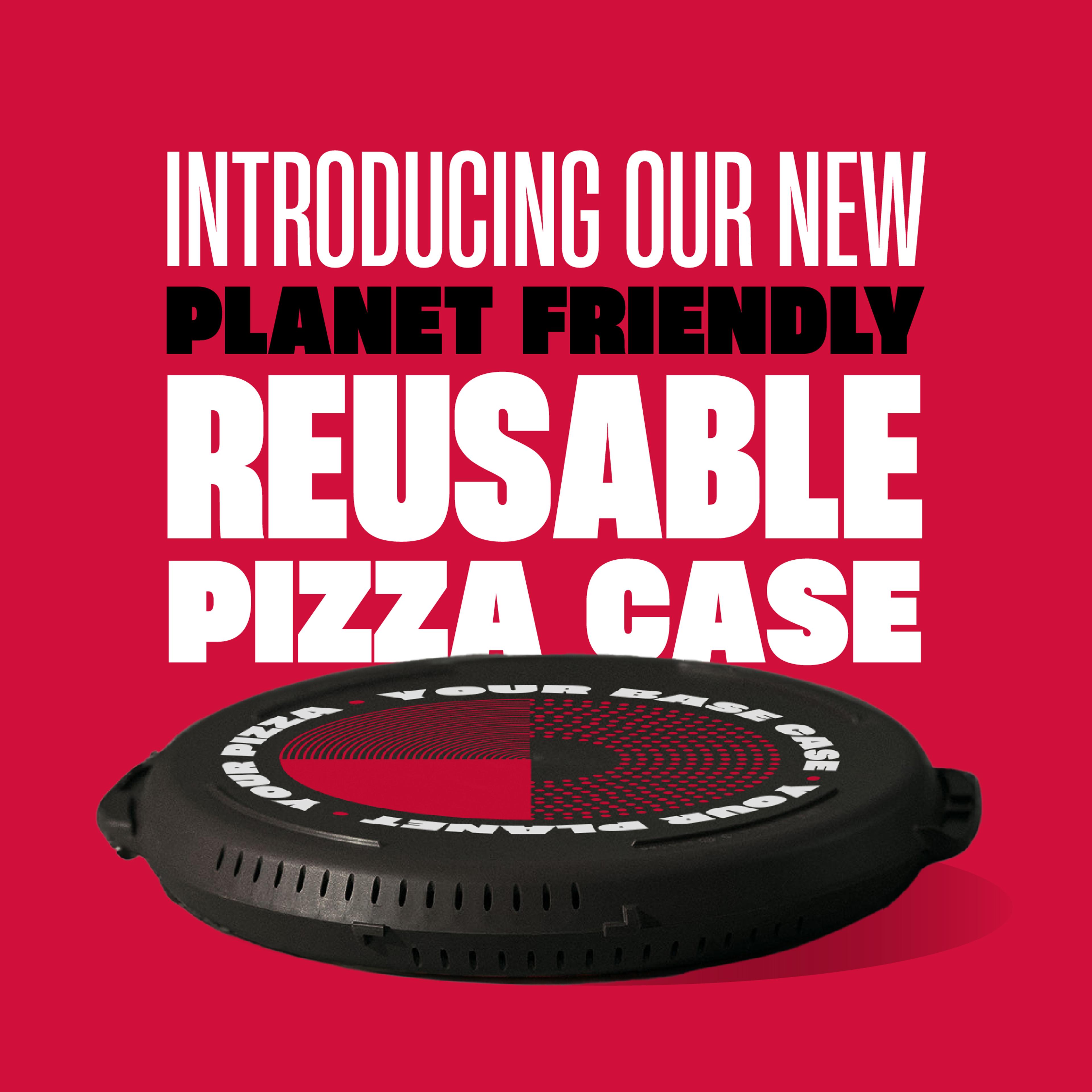 Introducing our new planet friendly reusable pizza case