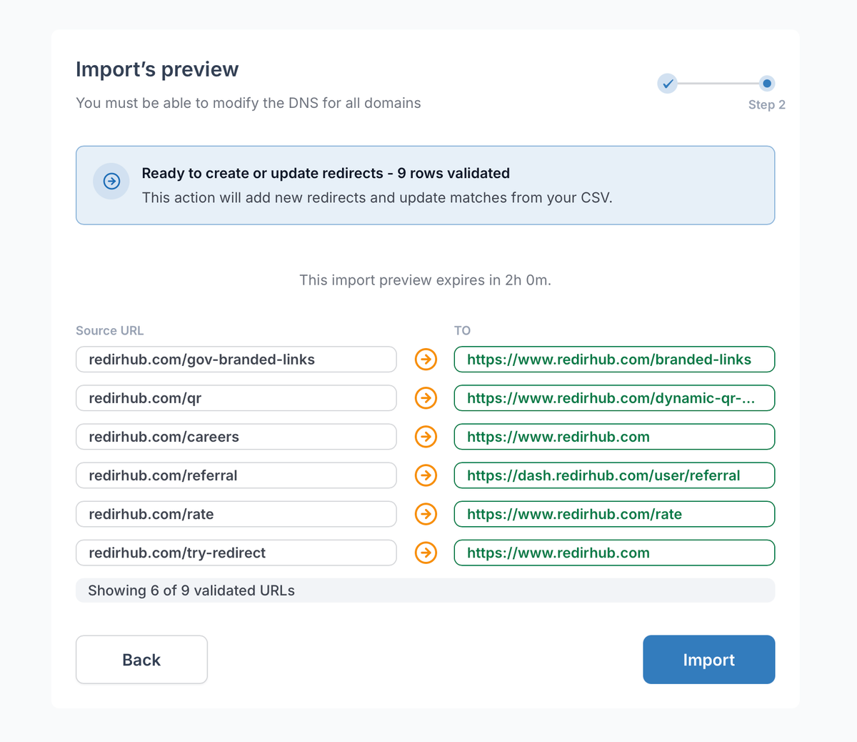Review CSV imports before they make changes