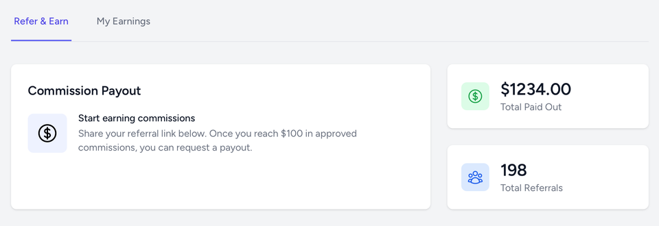 How you earn
