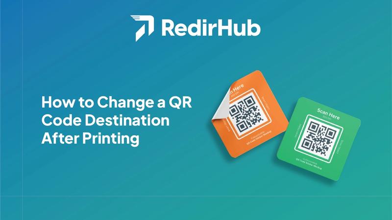 How to Change a QR Code Destination After Printing