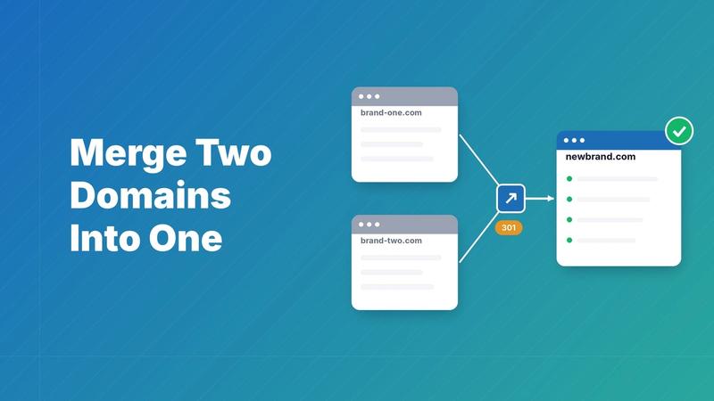 Consolidación de Negocios: Usando Redirección para Fusionar Dominios