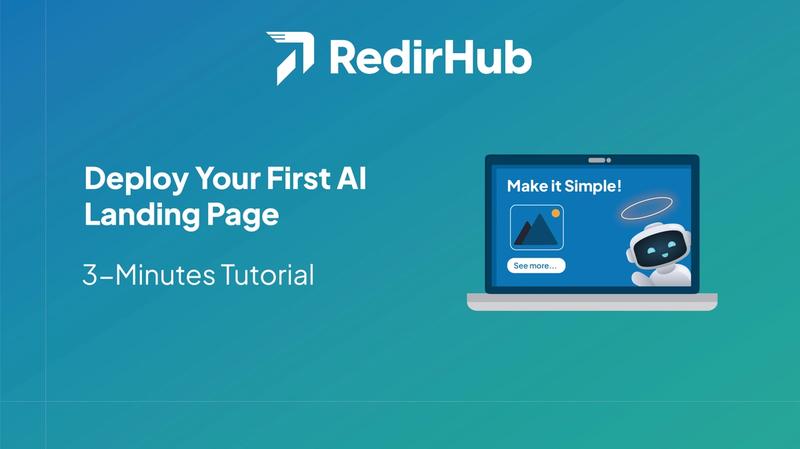 Despliega Tu Primera Página de Aterrizaje AI: Tutorial de 3 Minutos