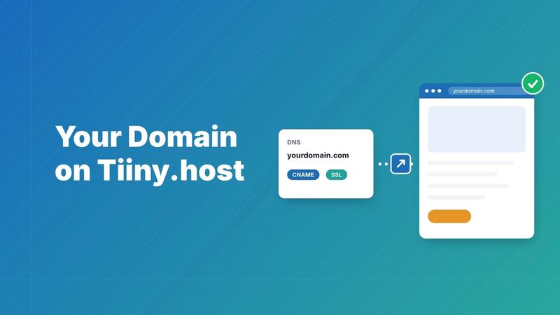Redirección de Dominio Sin Problemas: Cómo Conectar Tu Dominio Personalizado a Tiiny.host con Facilidad