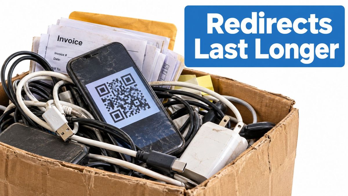 Old printed materials that still carry old URLs