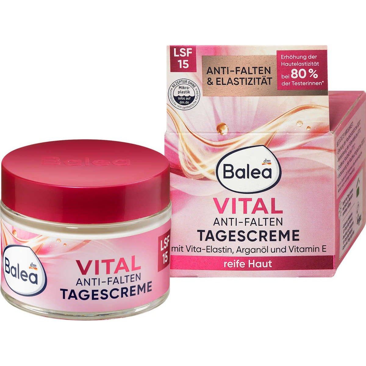 Balea Anti-Wrinkle Face Cream Vital SPF 15