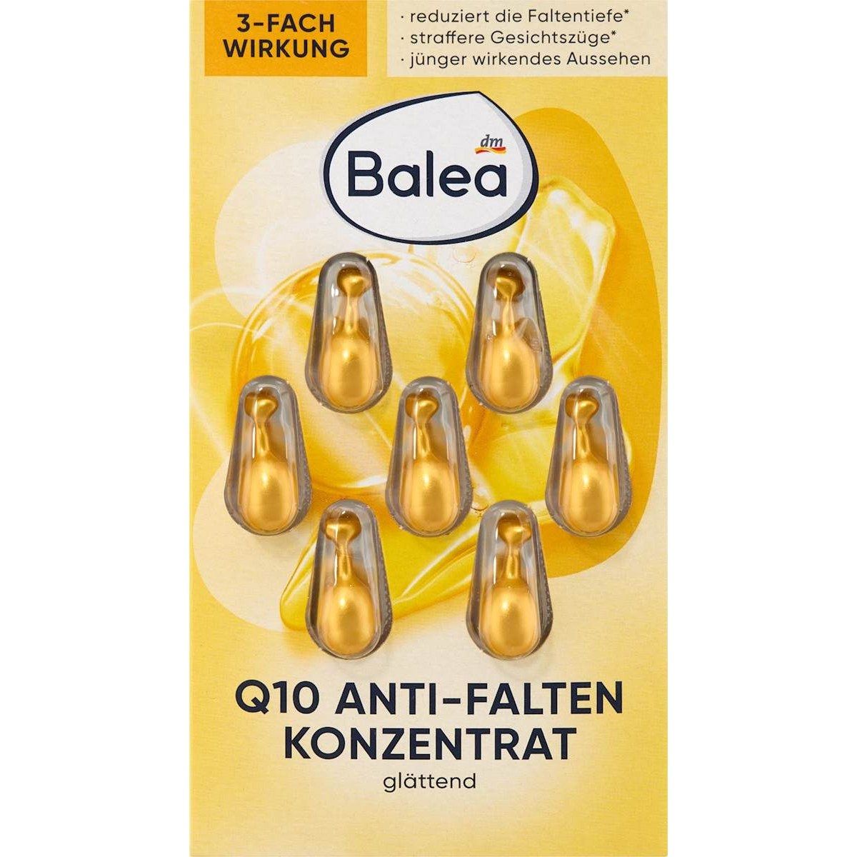 Balea Q10 Anti-Wrinkle Concentrate Ampoules
