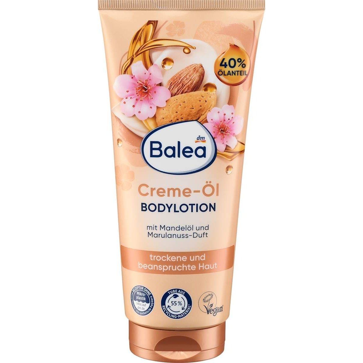 Balea Body Lotion Cream-Oil Almond Oil
