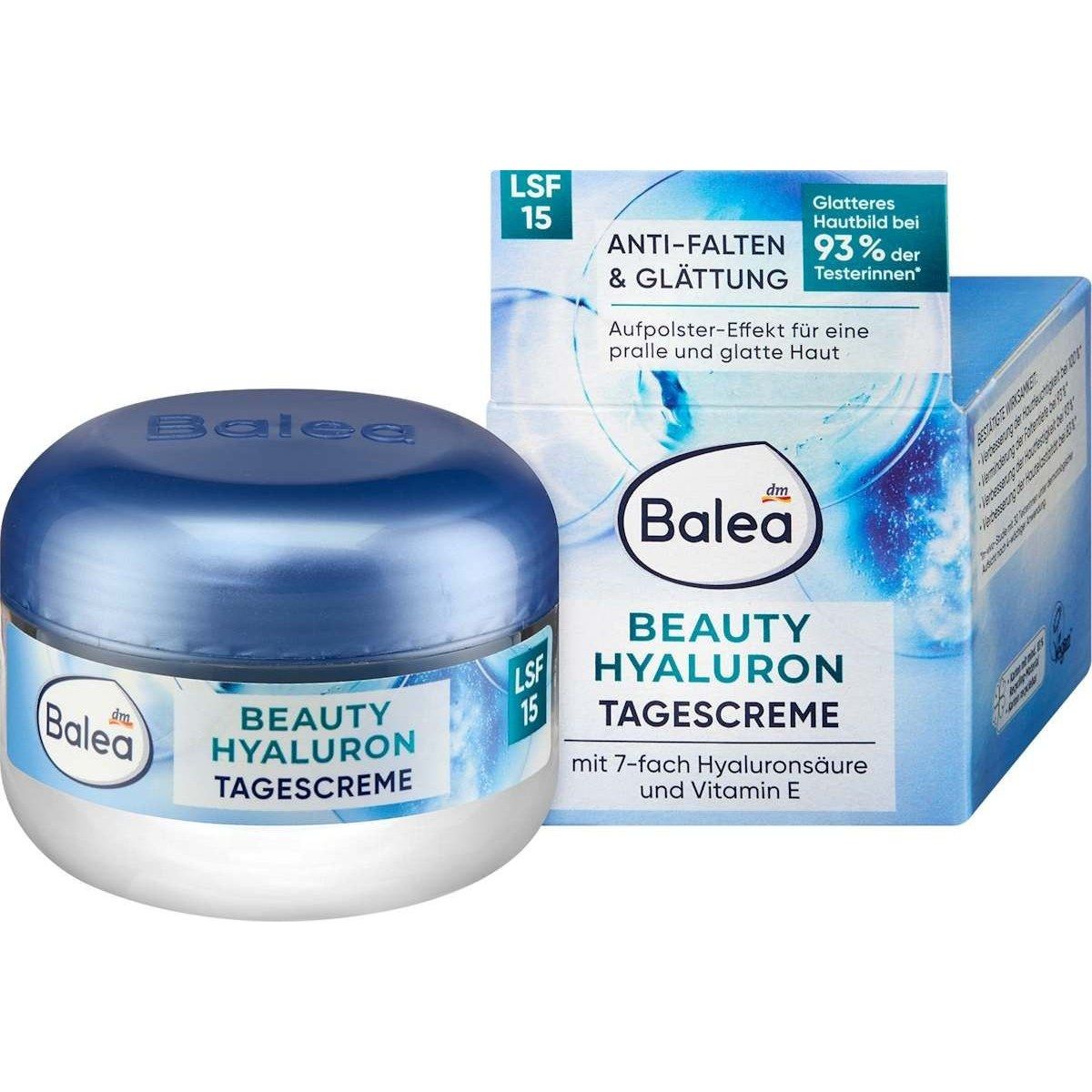 Balea Anti-Wrinkle Face Cream Beauty Hyaluron SPF 15