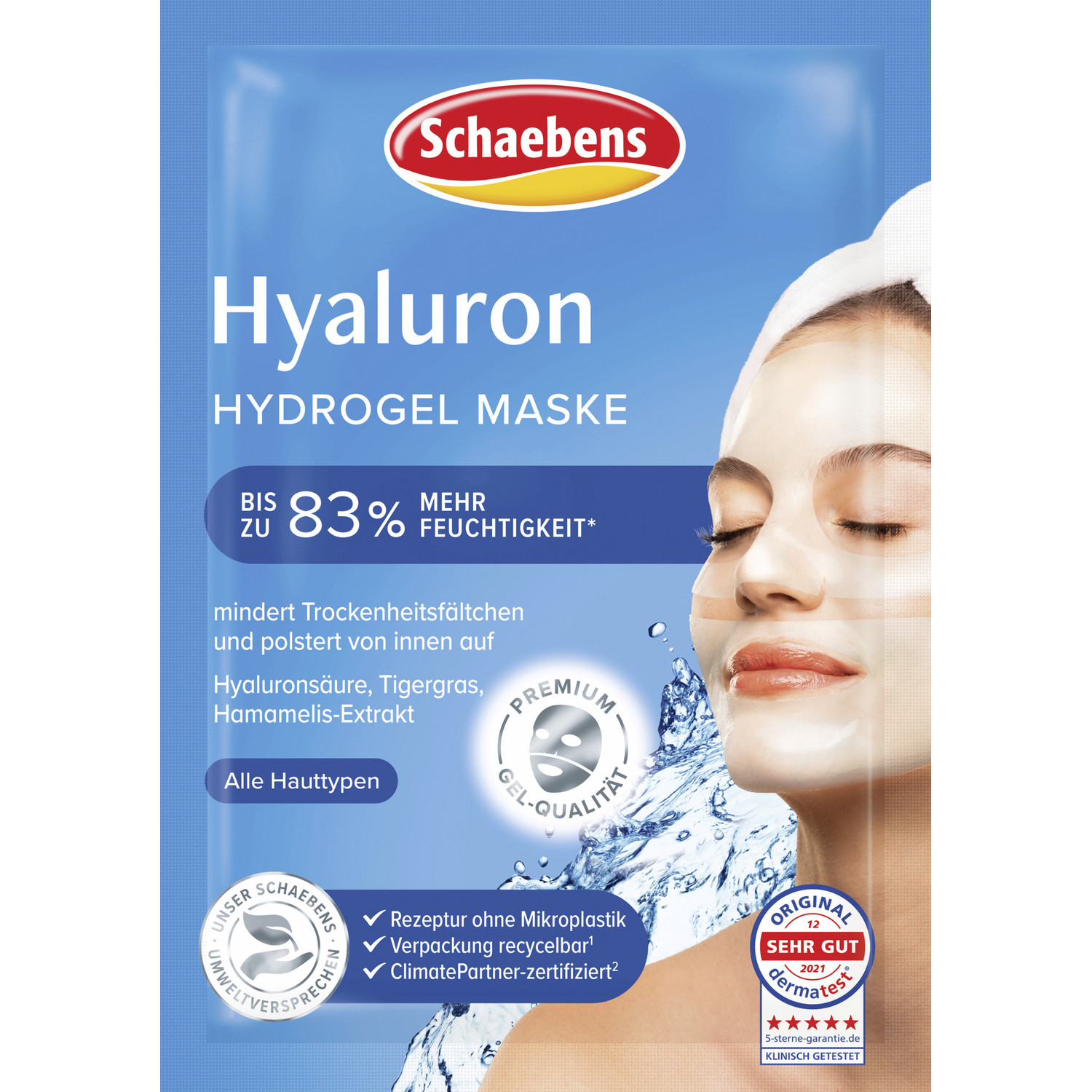 Schaebens Hyaluron Hydrogel Mask