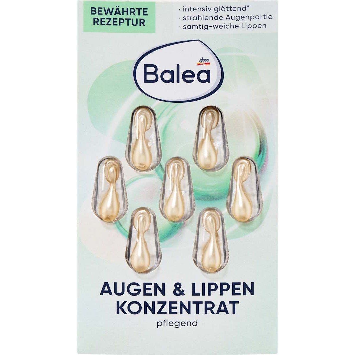 Balea Concentrate Ampoules Eyes & Lips