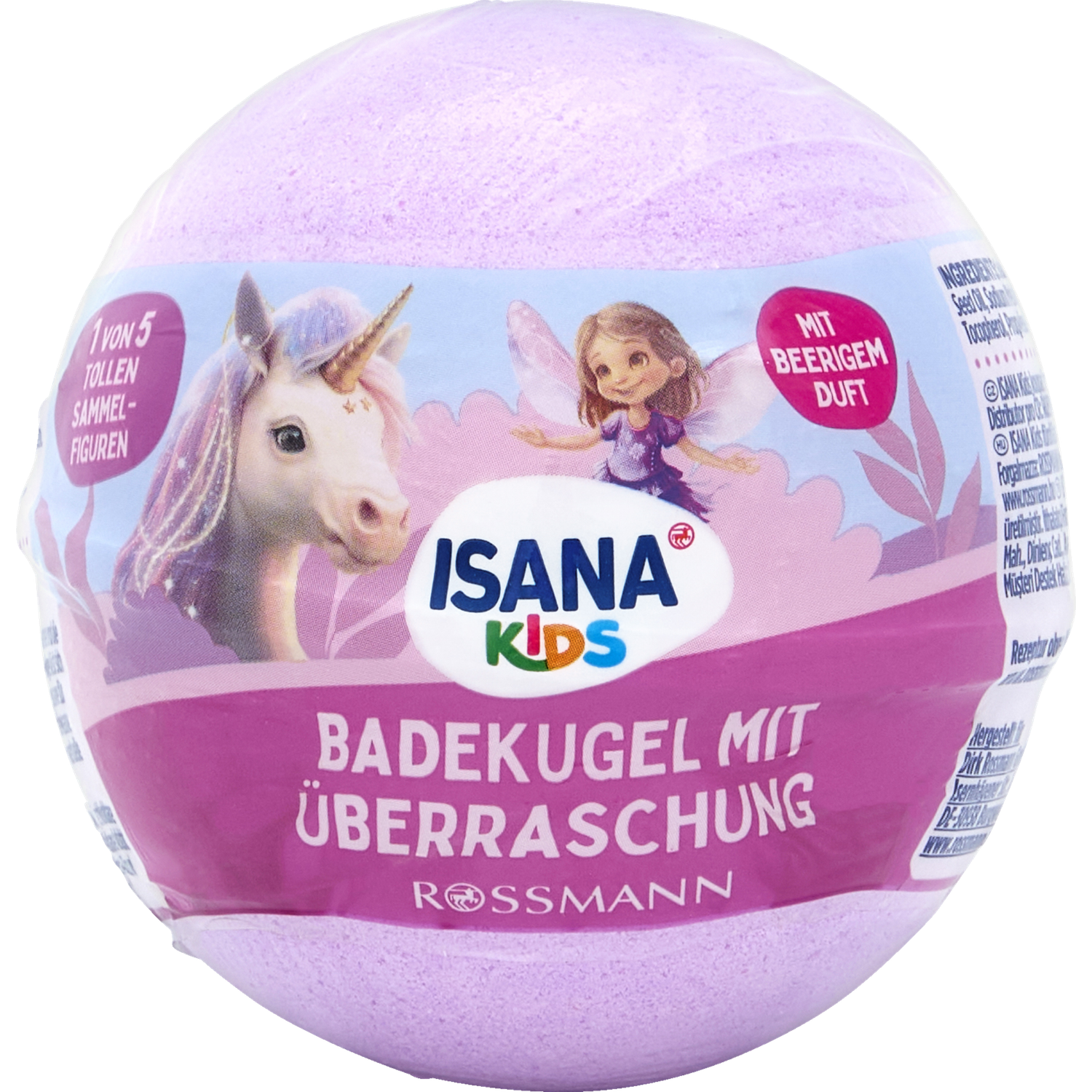 ISANA Kids Bath Bomb with Surprise Unicorn