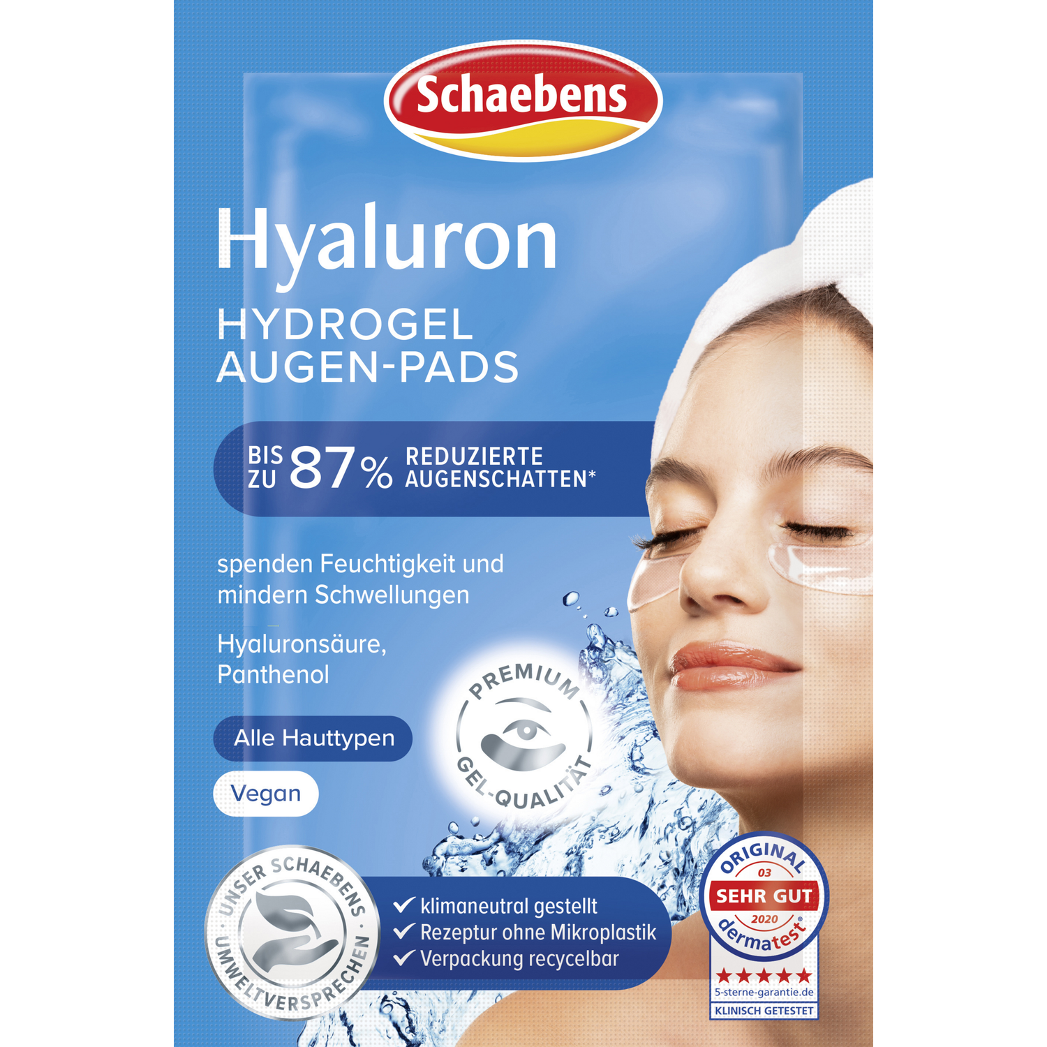 Schaebens Hyaluron Hydrogel Eye Pads