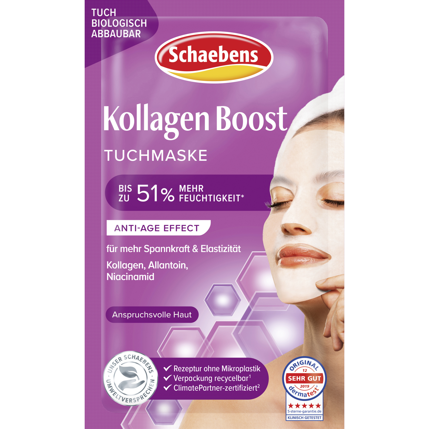 Schaebens Collagen Boost Sheet Mask