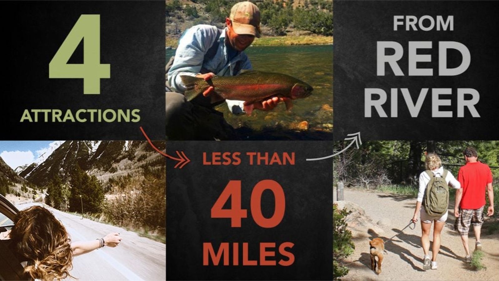 4 Attractions Less Than 40 Miles From Red River You Don't Want to Miss